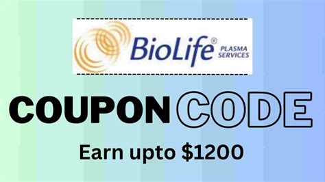Contact information for nishanproperty.eu - BioLife First Time Donor Coupon. In order to redeem this offer, users need to use the coupon code ‘ CRAIGSLIST300 ‘ in the Biolife app to receive $300 in your first five donations. After the first donation, you will get $50, then $60 on 2nd donation, then again $50, then $60, and finally, after the 5th donation, you will get $80. 